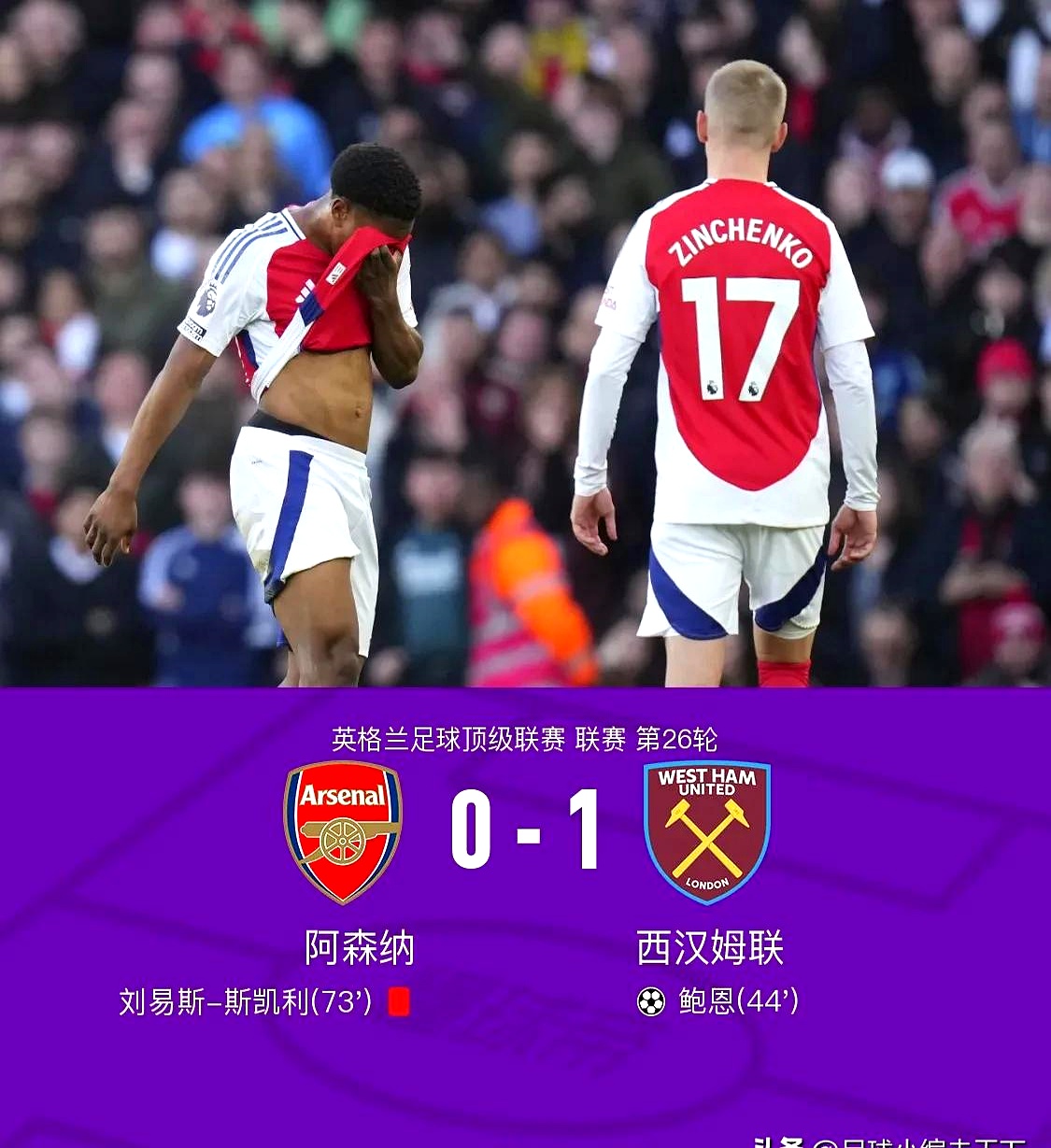 利物浦客场打平阿森纳,领先优势继续扩大 利物浦客场打平阿森纳,领先优势继续扩大