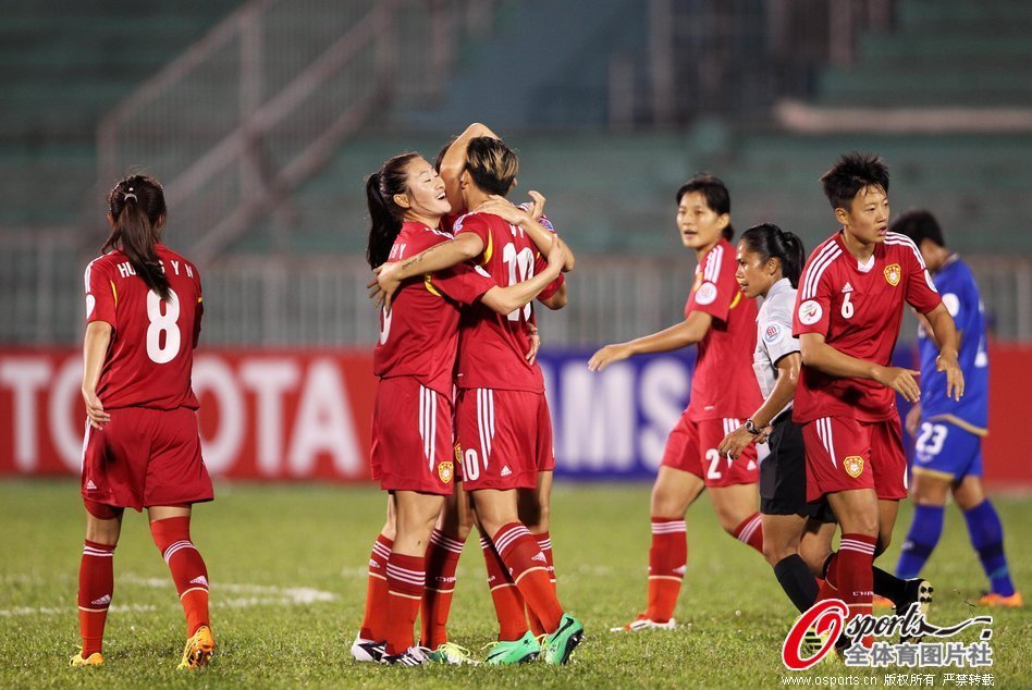 亚足联女子足球锦标赛即将在泰国举行