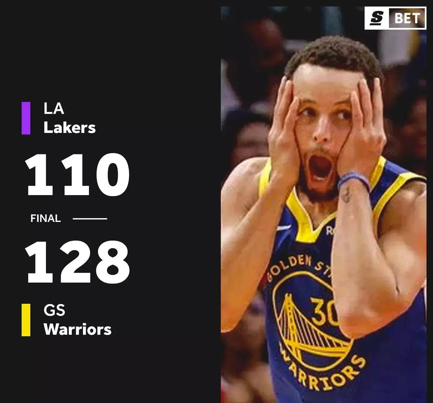 湖人大胜勇士，保罗表现突出